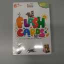 100 Real-Image Flash Cards for Toddlers 1-3  Large Waterproof Learning Cards, Montessori Preschool Educational Toys for Kids, Durable Flashcards with Pictures and Words (Moms Choice Award)