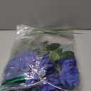 Flojery 10pcs Royal Blue Silk Roses Artificial Rose Flowers Long Stem for DIY Wedding Bouquet Table Centerpiece Home Decor (Royal Blue)