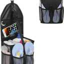 Ethereal Hanging Mesh Shower Caddy Portable for College Dorm Room Essentials, Large Capacity Shower Bag for Guys/Girls, for Beach, Swimming, Gym