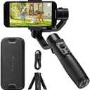 hohem iSteady Mobile Plus Gimbal Stabilizer for Smartphone, 3-Axis Phone Gimbal for Android and iPhone 15,14,13,12 PRO, Stabilizer for Video Recording with Ultra-Wide-Angle Mode, 600° Inception