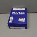 MIULEE Euro Sham Pillow Covers for Bed 26x26, 2 Pack Natural Beige Thick & Textured Decorative Throw Pillow Covers, Neutral Linen Cushion Cases, Modern Farmhouse Home Decor, No Filling