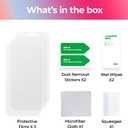 SIELO 3 Pack Matte Screen Protector for iPhone 16 Plus, 9H Hardness Shatterproof & Paperfeel PET Film, Anti-Glare & Anti-Fingerprint Anti Bluelight Case Friendly Screen Protector Matte Film iPhone 16plus