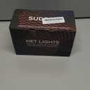 suddus 360 LED Christmas Net Light, Net Lights Outdoor,12ft x 5ft Bush Lights Outdoor Waterproof Connectable Green Wire for Bushes, Lamn, Trees, Christmas Decoration, Warm White