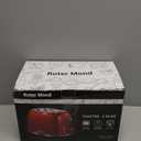 Roter Mond 2 Slice Toaster Retro Stainless Steel with Bagel, Cancel, and Defrost Functions, 6 Bread Shade Settings, Extra Wide Slots and Removable Crumb Tray, Green