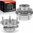 A-Premium 2 x Front or Rear Wheel Bearing and Hub Assembly with 5-Lug Compatible with Hyundai & Kia - 2017-2023 - Elantra, Elantra GT, Ioniq, Kona, Veloster, Veloster N, Niro, Seltos