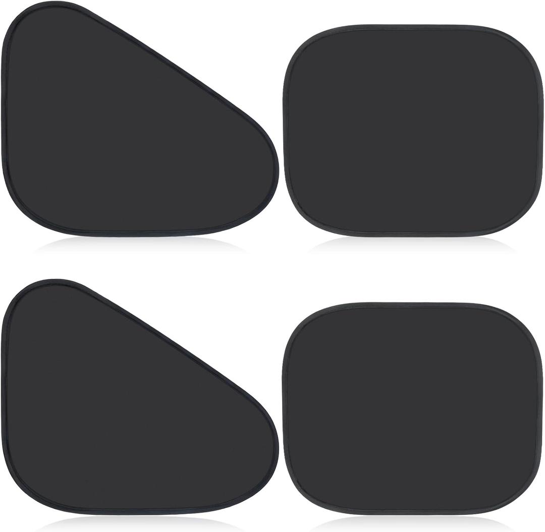 4PCS Car Window Shade Car Side Window Covers Automobile Sunshade Front and Rear Windows Sunshades