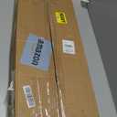 2 Pieces of Replacement for SW4B 4 Leaf Trailer Spring, 3500lb Single Trailer Axle Suspension Kit with 1750lb Capacity Double Eyes Leaf Springs, U-Bolt and Hanger Kit