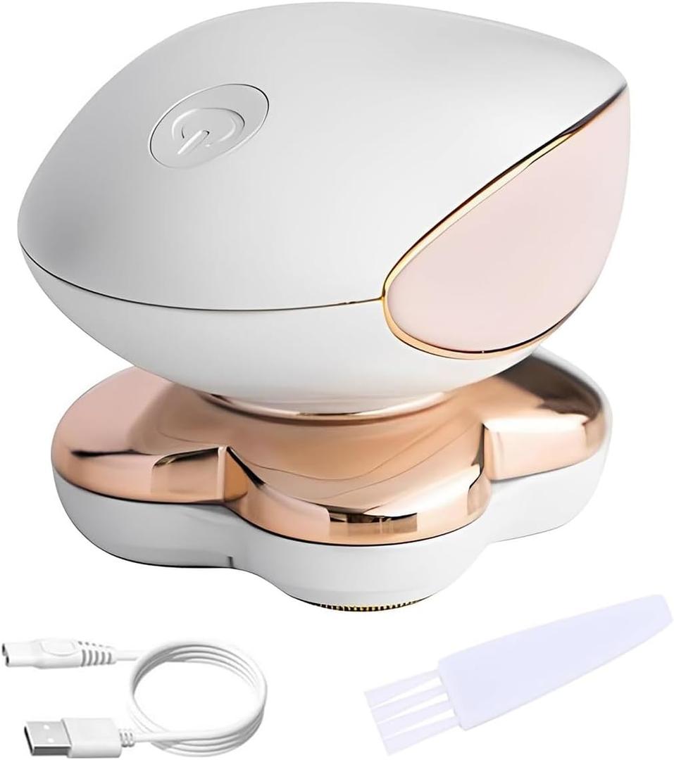 Electric Razors for Women, Facial Hair Removal, Shaver for Women, Wet and Dry Lady Hair Remover for Legs Body Face, Painless Womens Electric Shaver Cordless Women's Grooming with LED Light