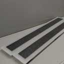 Mikeru 2Pack 39.3inch Modern Outdoor Exterior Wall Light, 3000k/4500k/6000k 3 Colors Switchable Large Outdoor Fixture Wall Mount, Ip65 Waterproof Modern Long Porch Light, Hardwired (Width: 5.5inch)