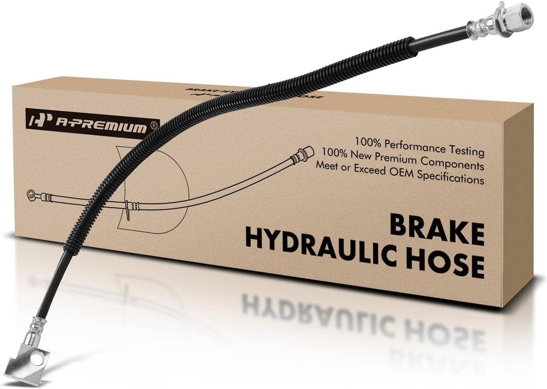 A-Premium Rear Center Brake Hydraulic Hose Compatible with Select Dodge and Ram Models - Ram 2500 2003-2010, Ram 3500 2003-2005, 2500 2011