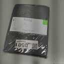 Royale Linens 100% Organic Cotton Fitted Sheet - Percale Weave - Super Soft Deep Pocket Bottom Sheets - Grey Elastic Sheet Twin XL Size - Twin XL Fitted Sheets Only - (39"x80"+15", Grey)