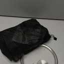 Brushed Silver Towel Ring, SUS304 Stainless Steel Hand Towel Holder for Bathroom Kitchen, Modern Style Towel Hanger, Thicken Ring Towel Holder, Towel Rack Round Wall Mounted (1, Brushed Silver)