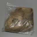 LEOSA Golden Blonde Wig with Bangs, Long Haired Wig for Women Curtain Bangs, Synthetic Layered Long Wavy Medium Brown Light Ombre Real Hair Wig for Daily Party Use