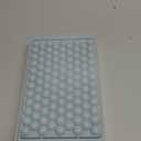 WIBIMEN Mini Ice Cube Trays, Small Tiny Round Pebble Crushed Nugget Ice Trays for Freezer with Lid - Chilling Drinks Coffee Juice(2 Pack/0.55In - Blue)