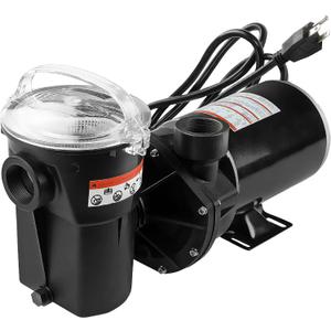 W3SP1580X15 1.5 HP Pool Pump, Single speed motor, 115V 11.2A 3450RPM 60Hz, Direct Replacement for Hayward PowerFlo LX Series