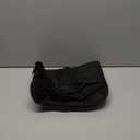 Black Car Seat Back Organizer with Multiple Pockets and Hooks