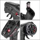 INJORA INT-T6M 2.4GHz Digital Radio Micro Transmitter Remote Control with 6CH Receiver for 1/24 1/18 RC Upgrade(T6M)