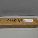 ALLZONE Heavy Duty Tension Shower Curtain Rod 42-83 Inches for Bathroom, Window, Non-Slip, Adjustable with Strong Spring Pole for Closet, Doorway, No Rust, No Drilling, Black