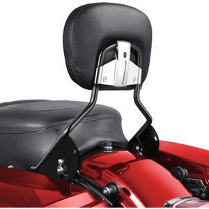 Benlari Passenger Backrest Sissy Bar, Detachable Quick Release Sissy Bar Backrest Fit for Harley Davidson Street GlideElectra Glide Road Glide Road King 2009-2024, Black