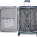Samsonite UpLIFT Lightweight Large Checked Softside Luggage with Spinner Wheels - Expandable - Airline-Approved, Polyester Soft Suitcase for Ultra Light Travel - Elemental Blue, Size: Large Checked