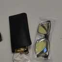 Auto Focus Glasses, 2 Pack Automatic Zoom Night Vision Reading Glasses for Women Men Blue Light Blocking Readers (Black & Light Brown)