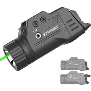Green Laser Light Combo with Low and High Rear Switchs for Picatinny/GLK Rail
