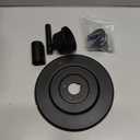 Replacement Trim Kit for Moen Chateau Shower Faucet (Valve & Cartridge Not Included), Pull-On Push-Off Knob Handle Design, Matte Black