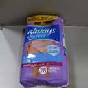 Always Discreet Adult Incontinence Underwear for Women and Postpartum Underwear, Large, Up to 100% Bladder Leak Protection, 28 Count