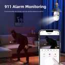 Hawkray Light Bulb Security Camera -5G& 2.4GHz WiFi 2K 3MP Security Cameras Wireless Outdoor Motion Detection and 911 Alarm Monitoring,Open AI Enabled,US Local Cloud, Color Night Vision,
