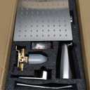 Brushed Nickel Tub Shower Faucet Set Complete with 8-Inch Rainfall Shower Head and Tub Spout Included Shower Valve Tub Shower Trim Kit Brushed Nickel