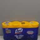 Lysol Dual Action Disinfectant Wipes, Multi-Surface Antibacterial Scrubbing Wipes, Dorm Room Essentials, Citrus Scent, 75ct (Pack of 4)