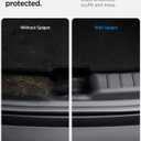 Spigen Rear Bumper Trunk Sill Guard Bumper Protection with Easy Glide Sliding Grooves for 2025/2026 Tesla Model Y Juniper Accessories (Premium & Performance 2025/2026) - Black