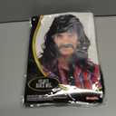 2 x Kangaroo Mullet Wig - The Perfect 80s Rocker Costume Accessory for Men - Halloween, Punk, and Disco (Black)