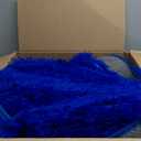 6x9 Blue Area Rugs for Living Room, Large Fluffy Shag Rug for Bedroom Boys Kids Nursery Rooms, Ultra Soft Comfy, Fuzzy Shaggy Plush Carpet for Girls Teen Indoor Home Decor, Upgrade Non-Slip