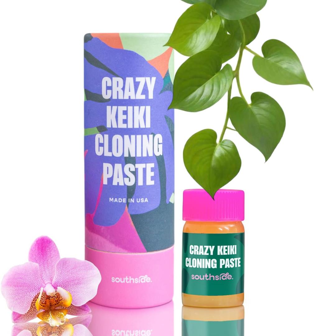 Keiki Cloning Paste by Southside Plants  Nutrient-Rich Paste for Orchids & Houseplants  Support New Development with Vitamins & Lanolin  0.25oz (1 Pack)