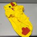 Dog Chicken Costume Cosplay for Small Medium Large Dogs, Dog Halloween Costume Hoodie, Soft Sweater Sweatshirt, Funny Pet Hoodie Clothes Outfits for Puppy Cats Boys & Girls Large