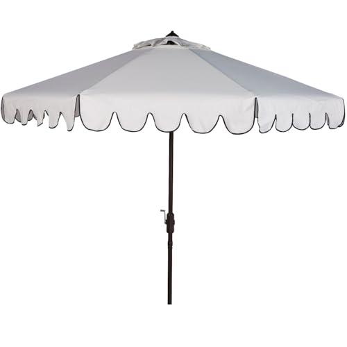 9ft Market Patio Umbrella Replacement Canopy, UV Protective, Fade Resistant, Vented Design for Outdoor Use (Ivory)