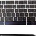 Laptop Keyboard Keycaps Keys Replacement for MacBook Pro/Air Retina 13.6/14/15/16" M2/M3 Pro Model A2681 A3113 A2941 A3114 A2779 A2780 A2918 A2992 A2991 2022-2024 Year (Black)