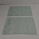 EXQ Home Toddler Pillowcases 13x18 Travel Pillow Case Set of 2, Small Pillow Case Fits Baby Pillow Sized 12x16, 13x18, Kids Pillowcases 2 Pack Machine Washable with Envelope Closure (Sage)