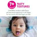 Little Bellies Organic Puffs Variety Pack, Blueberry & Apple and Cinnamon (Pack of 18)