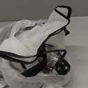 Stroller Rain Cover, Universal Rain Cover for Stroller with Waterproof Zipper, Clear Travel Weather Shield for Baby 4 Season Protection, Rainy Wind Snow Dust (XL, U-Shape Zipper) (Large)