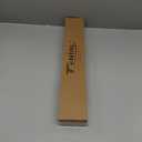 TONIAL Black Curtain Rods for Windows 28 to 48 Inches, Telescoping Splicing 3/4 Curtain Rod 32 to 43 Inch(2.6-3.6ft), Decorative Single Drapery Rod with Small Finial