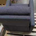 Anwick Swivel Rocker Recliner, Rocking Recliner Chair, Small Rocker Recliners for Small Spaces, Living Room, Bedroom, Nursery, RV (Grey)