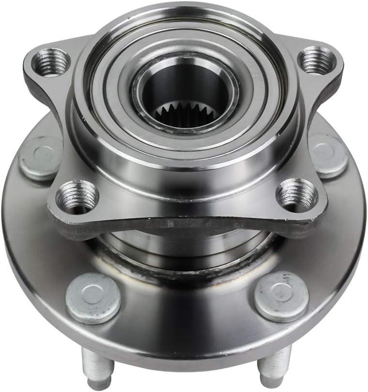 Autoround 512335 AWD Rear Wheel Hub and Bearing Assembly Compatible with 2007-2010 Ford Edge, 2007-2010 Lincoln MKX 5 Lug w/ABS (1PCS)