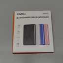 iDsonix 2.5 inch Hard Drive Enclosure, 6Gbps USB C 3.1 to SATA III Tool-Free External Hard Drive Enclosure for 7mm/9.5mm 2.5" SSD HDD with UASP Compatible with Toshiba Samsung WD Black(PW25-1C3)