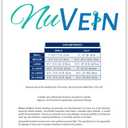 NuVein Sheer Compression Stockings, 15-20 mmHg Support, Women's Medium Denier Nylons, Knee High, Closed Toe, Blue, 2X-Large