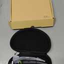 Bluetooth Headset, 2026 Upgraded Neckband Bluetooth Headphones with Retractable Earbuds, Noise Cancelling Stereo Earphones with Mic, Foldable Wireless Headphones for Sports Office with Carry Case