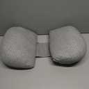 Momcozy Portable Pregnancy Pillow  W Shaped Maternity Support for Side Sleepers, Adjustable Travel Wedge Pillow for Back, Belly, and Hip Relief, Ideal for Pregnant Women, Deep Grey (Regular)