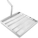 Commercial Deep Fryer Filter AF45, 13.75" x 13.75" 304 Stainless Steel with 500 Micron Mesh to Intercept Residue, Deep Fryer Filters for Cleaner Performance in Restaurants & Kitchens