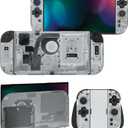 PlayVital for Nintendo Switch 2 Skin Full Set (2-Pack) - Protective Vinyl Decal Stickers for Switch 2 Console, Joycons, Handle Grips & Dock | No Residue, Anti-Scratch - X Tear Down